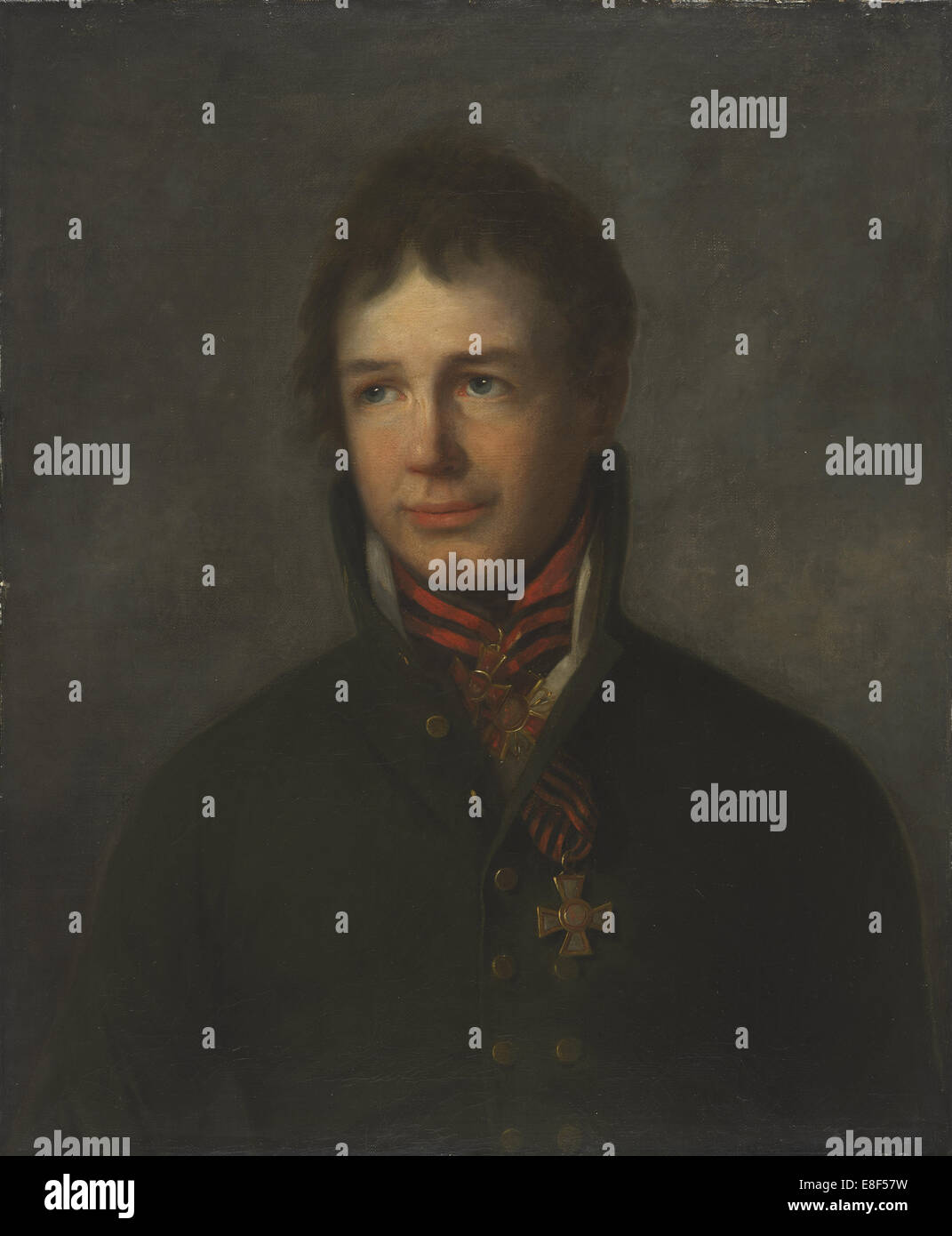 Painting by pierre francois giraud 1806 1881 hi-res stock photography ...