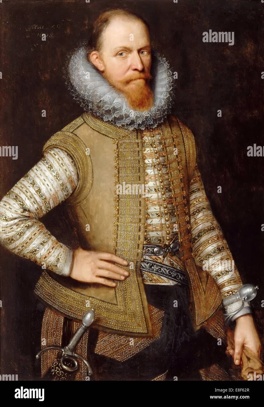 Maurice of Nassau, Prince of Orange (1567-1625). Artist: Mierevelt, Michiel Jansz. van (1566-1641) Stock Photo