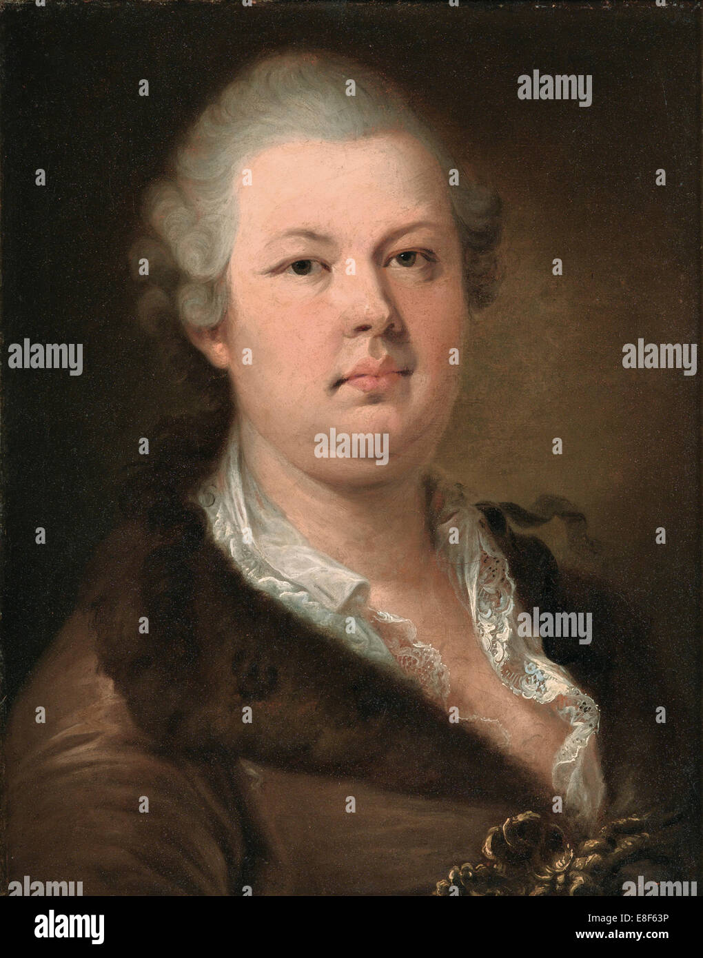 Count Alessandro di Cagliostro (1743-1795). Artist: Lampi, Johann-Baptist von, the Elder (1751-1830) Stock Photo