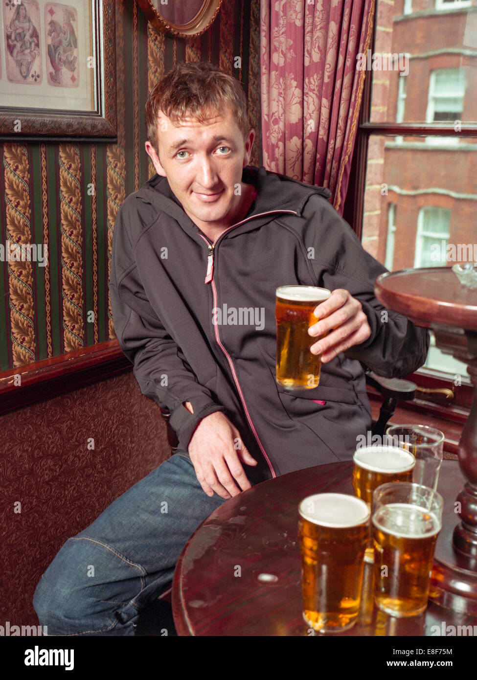 Ralph Ineson an English actor photographed in London, England Stock ...