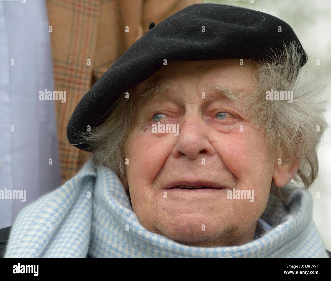 (FILE) - An archive picture, dated 05 April 2014, shows author Siegfried Lenz in Marbach/Neckar, Germany. Siegfried Lenz died. PHOTO: THOMAS KIENZLE/DPA Stock Photo
