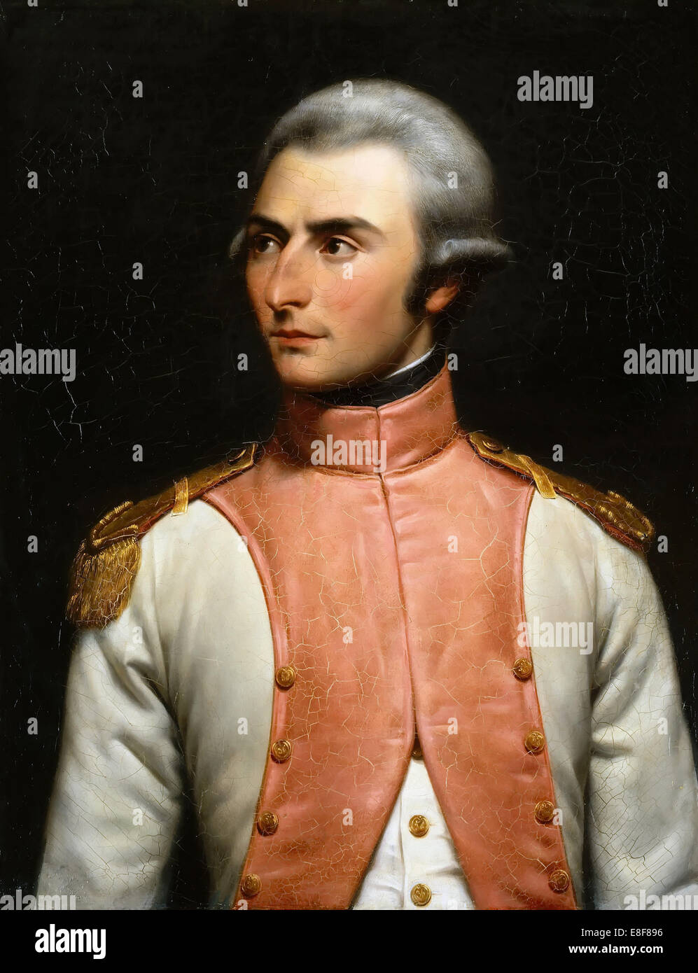 Jean-Baptiste Bernadotte (1763-1844), future king Charles XIV John of Sweden. Artist: Amiel, Louis-Félix (1802-1864) Stock Photo