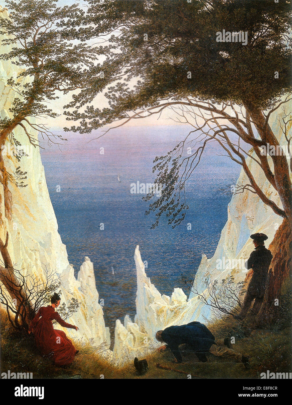 Caspar david friedrich rugen hi-res stock photography and images - Alamy