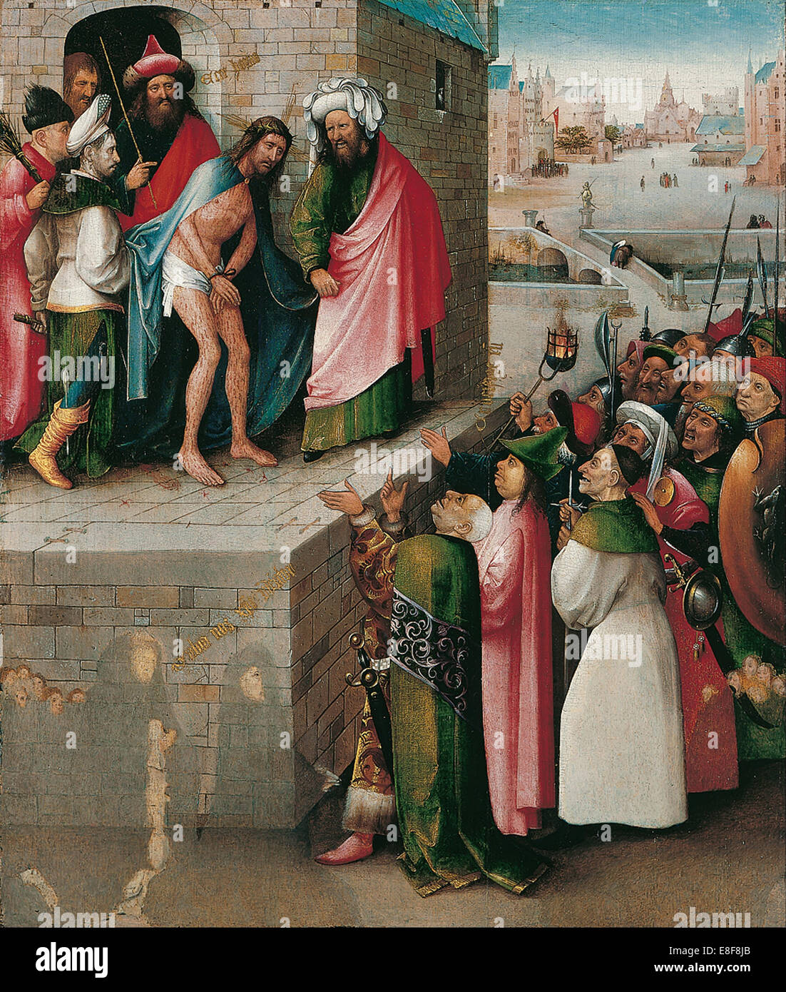 Ecce Homo. Artist: Bosch, Hieronymus (c. 1450-1516) Stock Photo