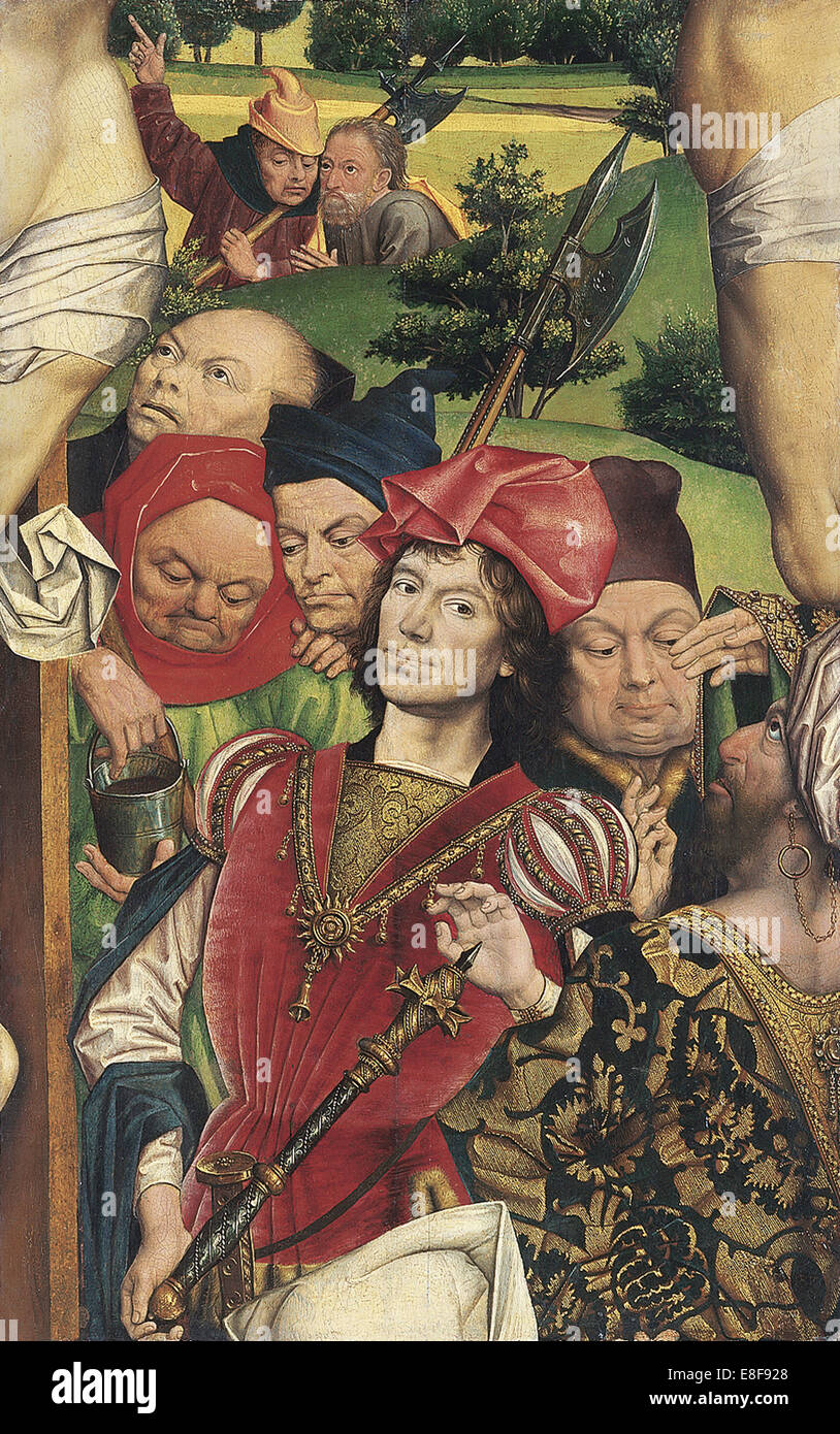 The good Centurion. Artist: Baegert, Derick (ca 1440-after 1502) Stock Photo