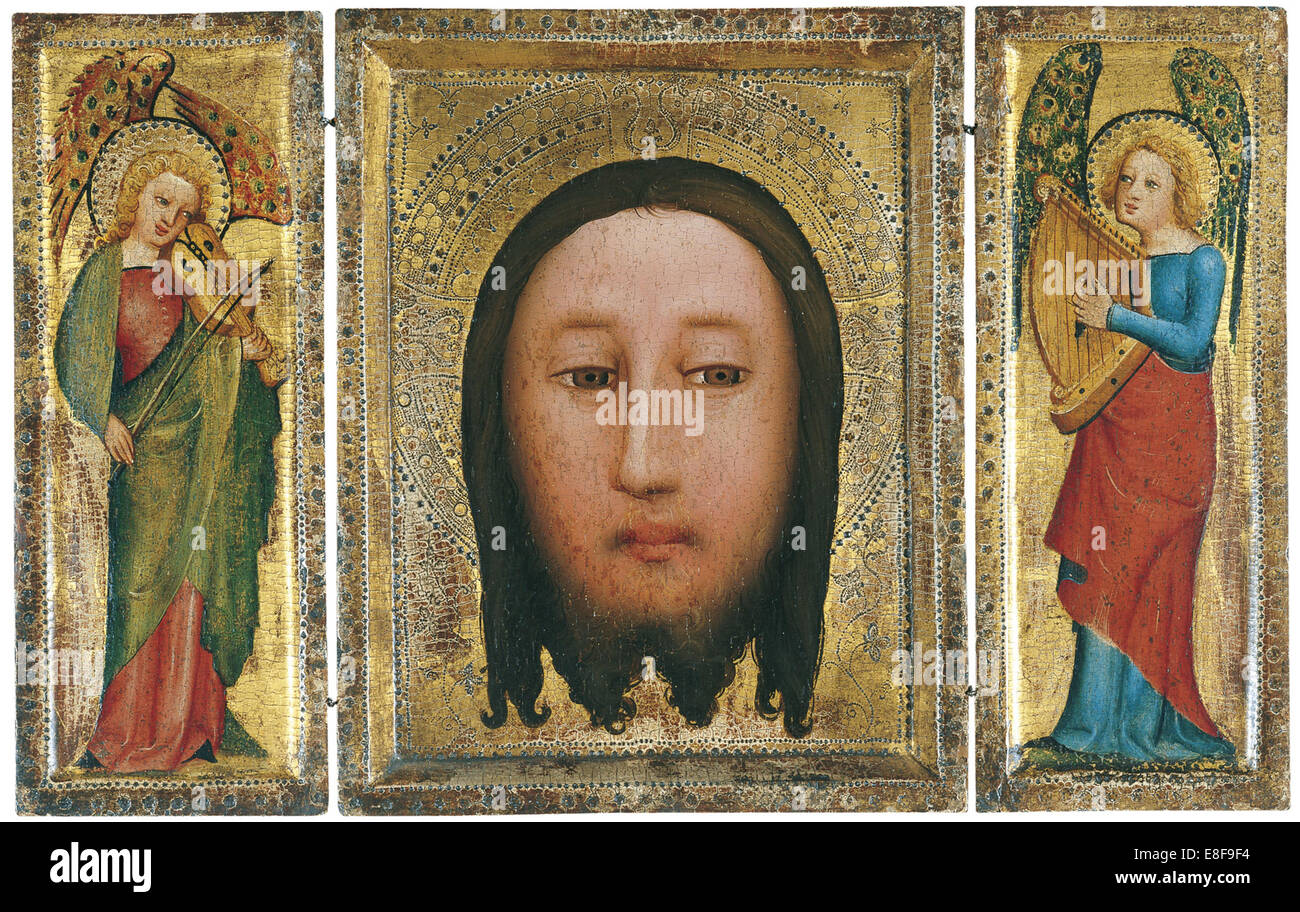 Triptych of The Holy Face. Artist: Master Bertram (ca 1340-ca 1415) Stock Photo