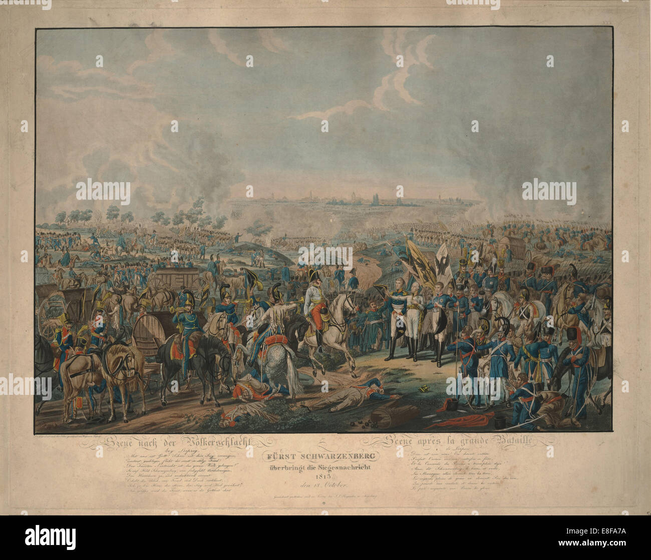 Battle leipzig 1813 hi-res stock photography and images - Alamy
