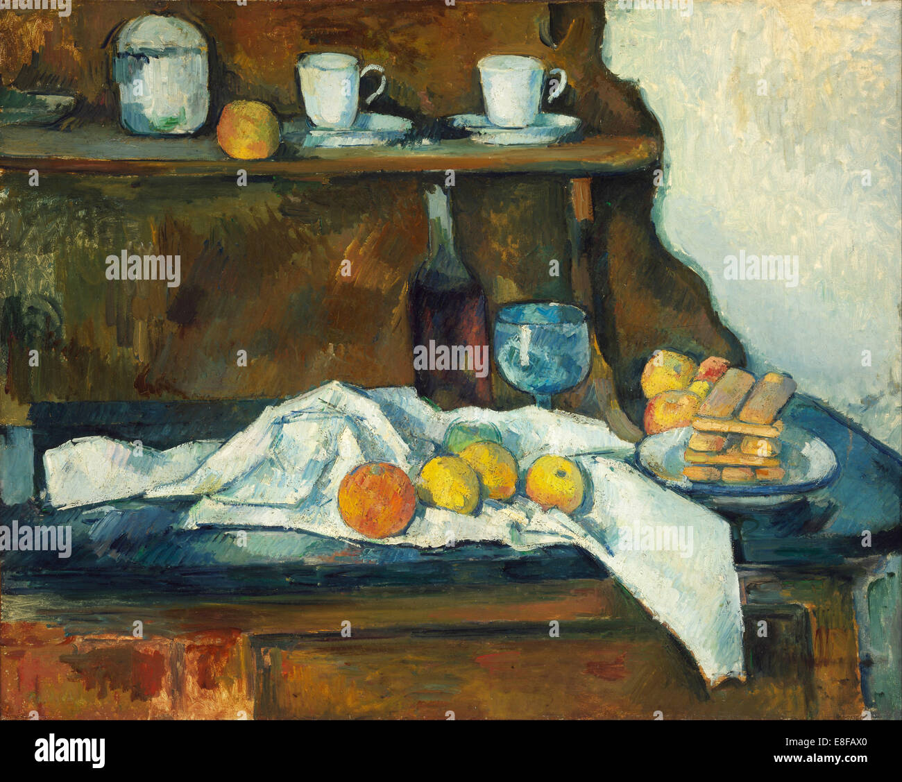 The Buffet. Artist: Cézanne, Paul (1839-1906) Stock Photo