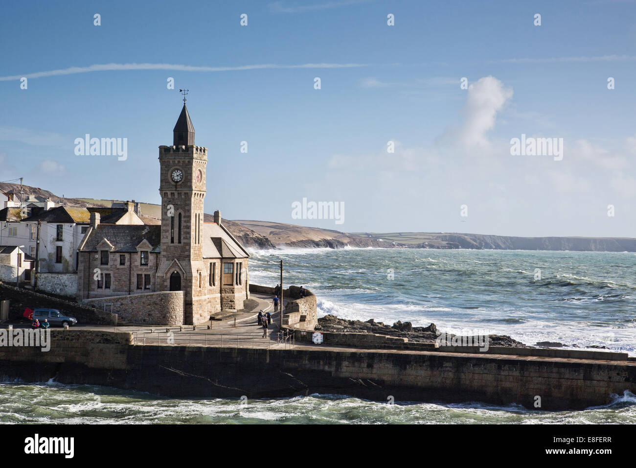 Porthleven, Cornwall, England. Stock Photo