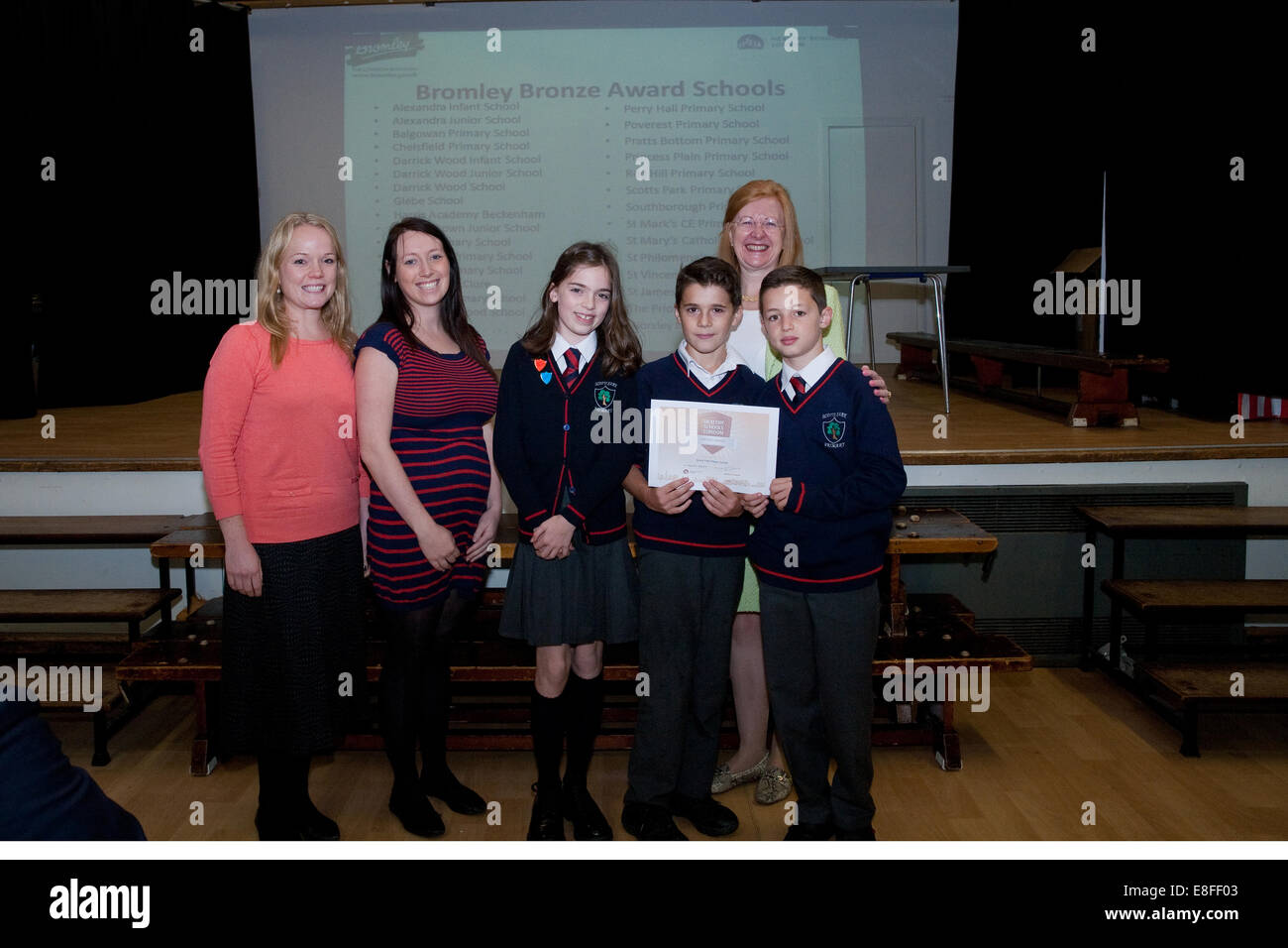 London's Deputy Mayor, Victoria Borwick, presents the Healthy Schools