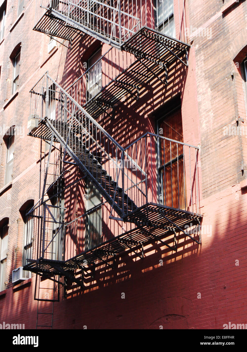 Fire escape new york hires stock photography and images Alamy