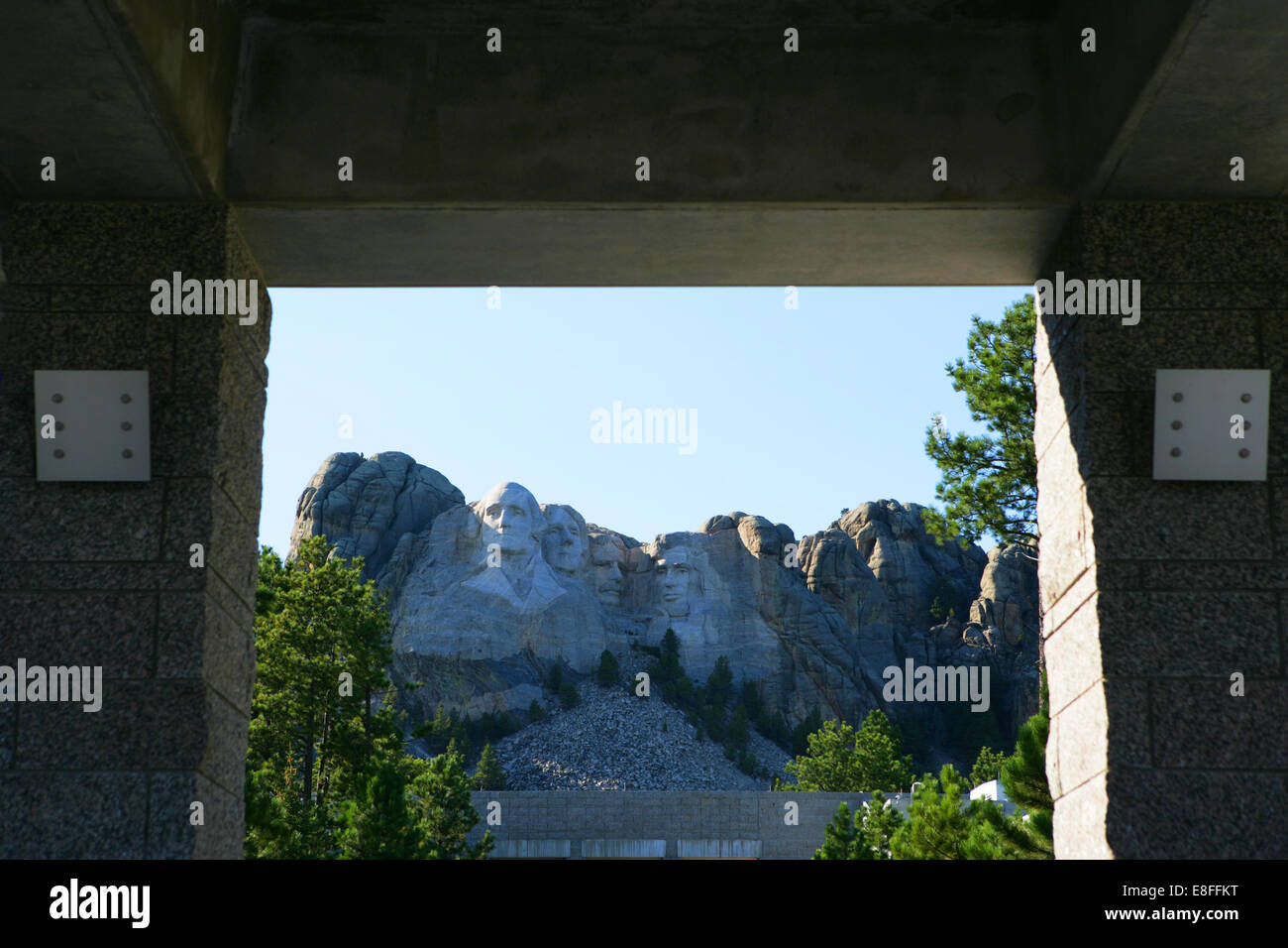 Mount Rushmore National Memorial, South Dakota, United States Stock Photo