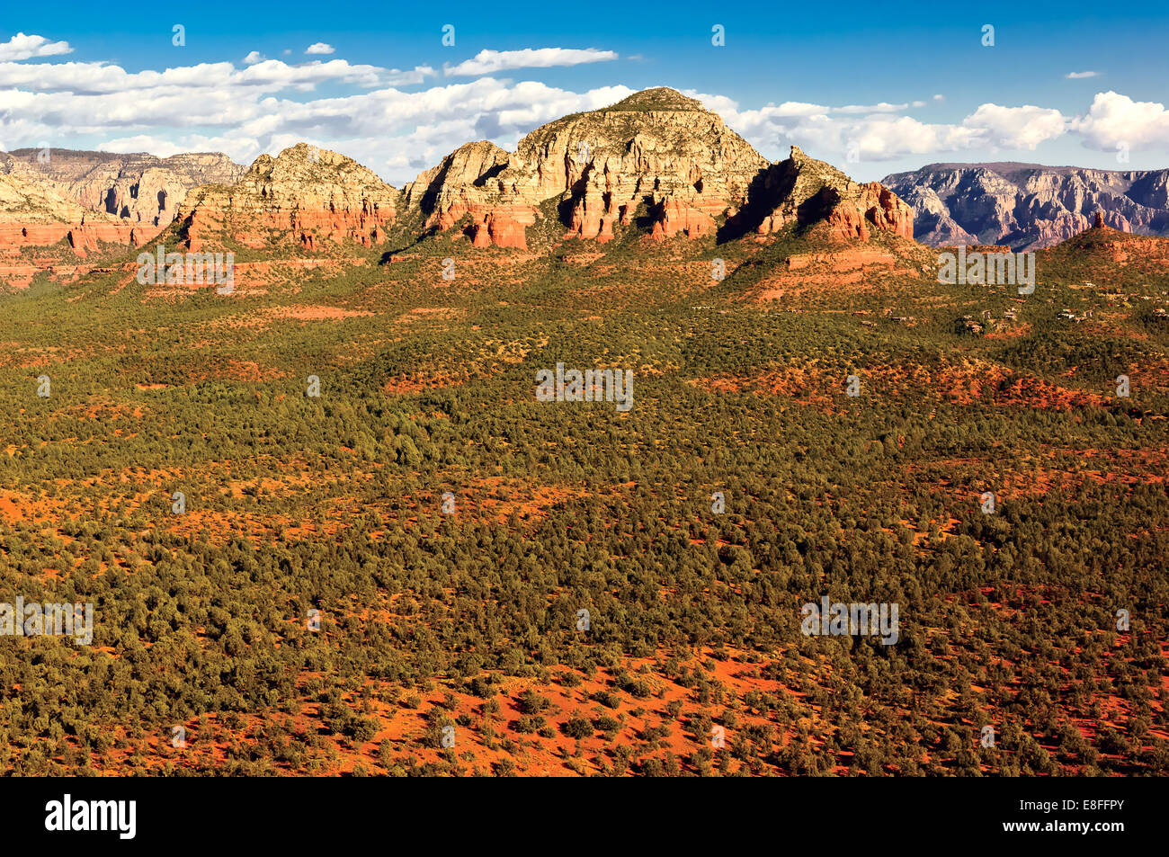 Thunder Mountain, Sedona, Arizona, USA Stock Photo