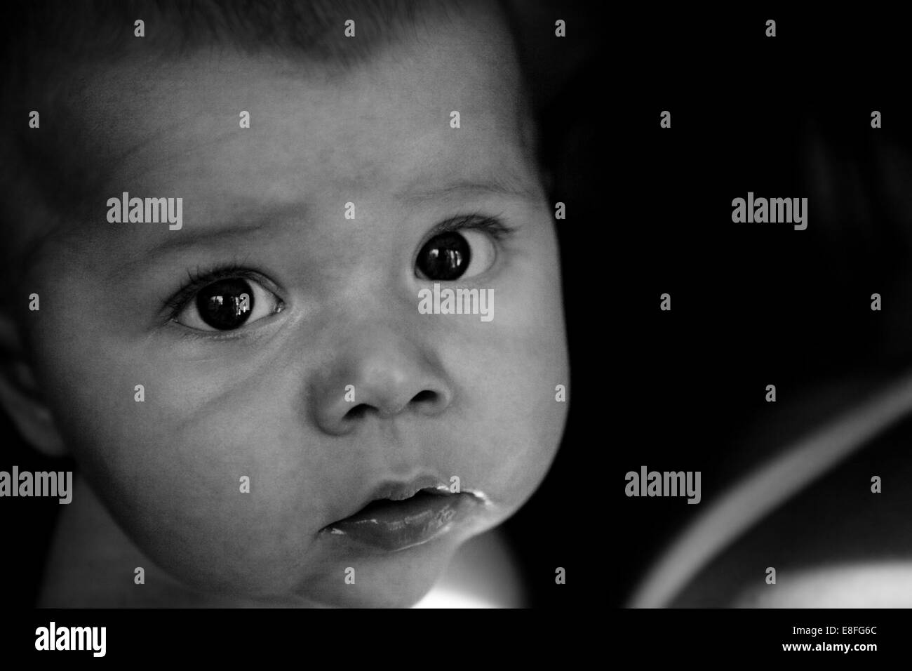 Portrait of baby boy Stock Photo - Alamy