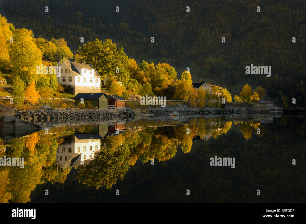 Lake side house hi-res stock photography and images - Alamy