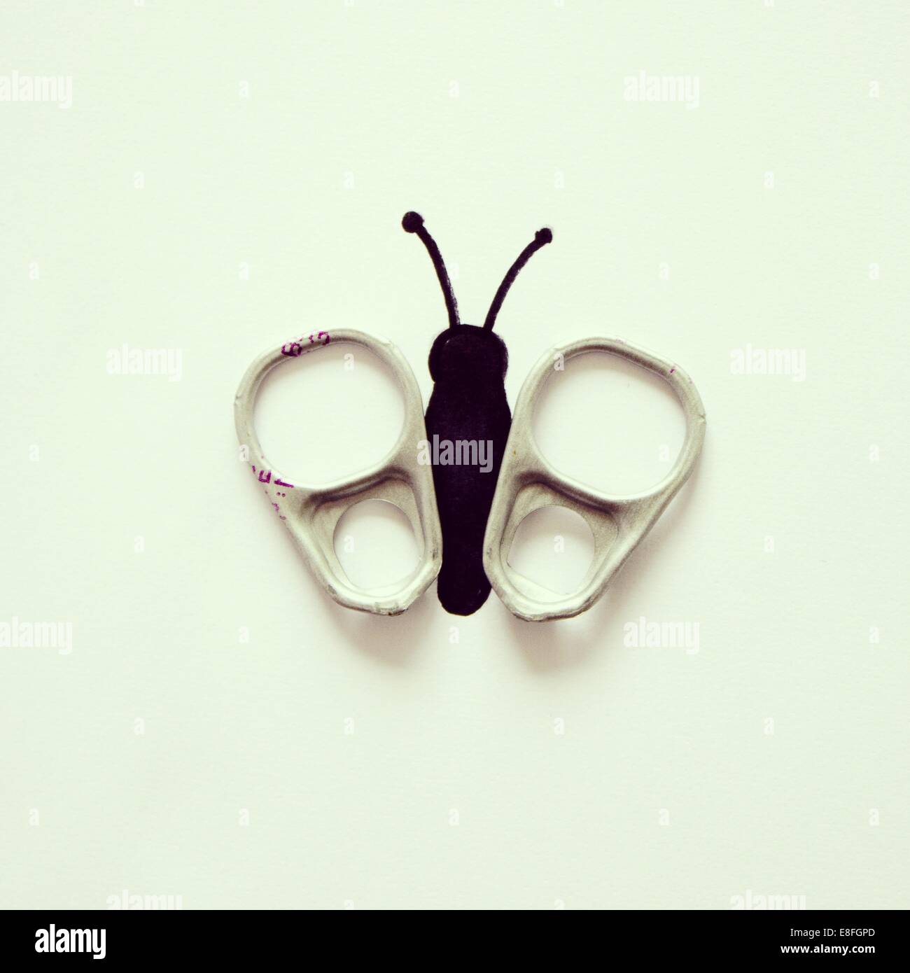 Conceptual butterfly Stock Photo