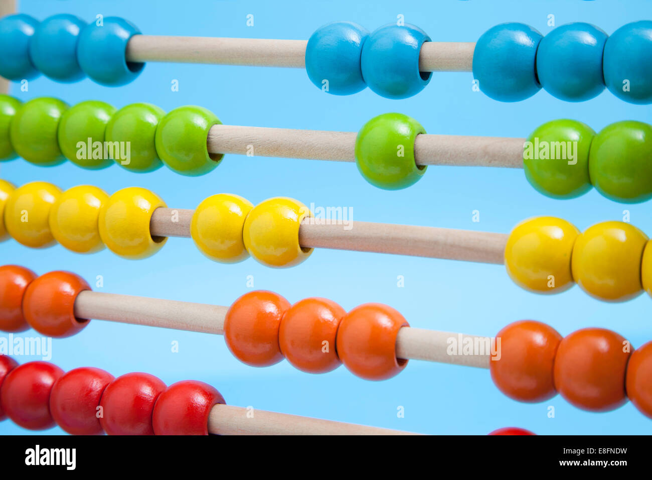 Close-up of an Abacus Stock Photo - Alamy