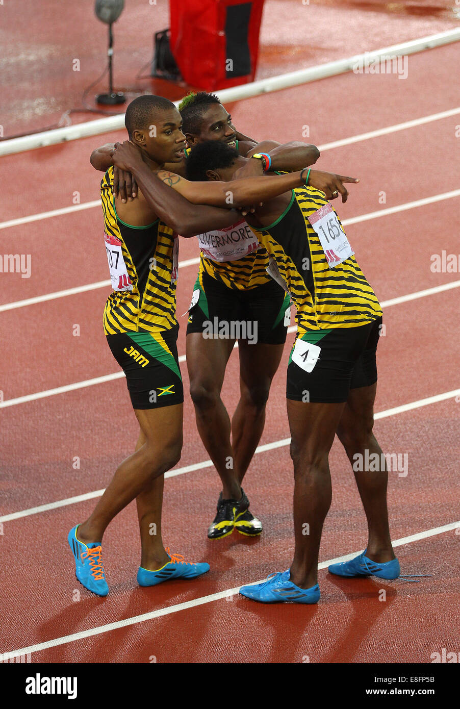 Clean Sweep for Jamaica! Rasheed Dwyer (JAM) wins the Gold Medal