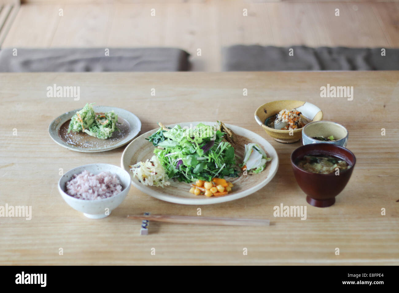 Traditional Japanese meal, Japan Stock Photo Alamy