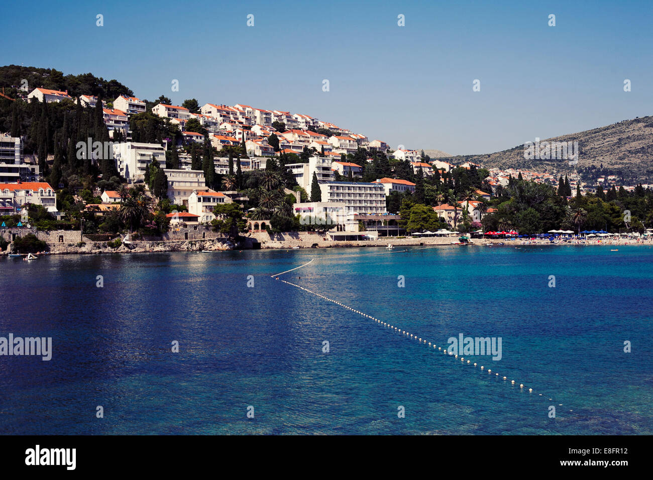 Croatia, Picture of coastal resort Stock Photo