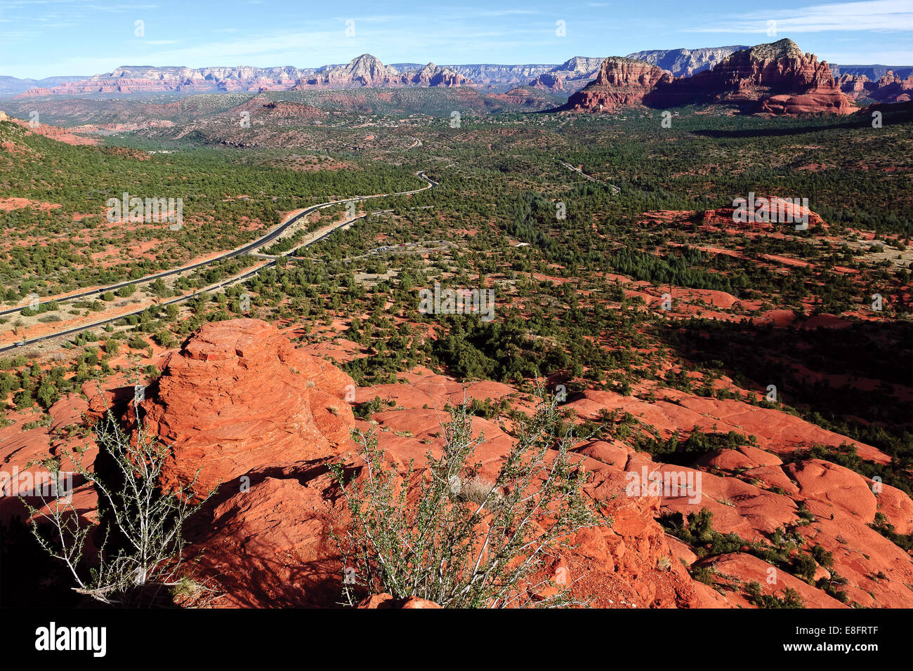 Usa Arizona Yavapai County Baldwins Crossing Village Of Oak Creek Bell Rock View Of Sedona 6431