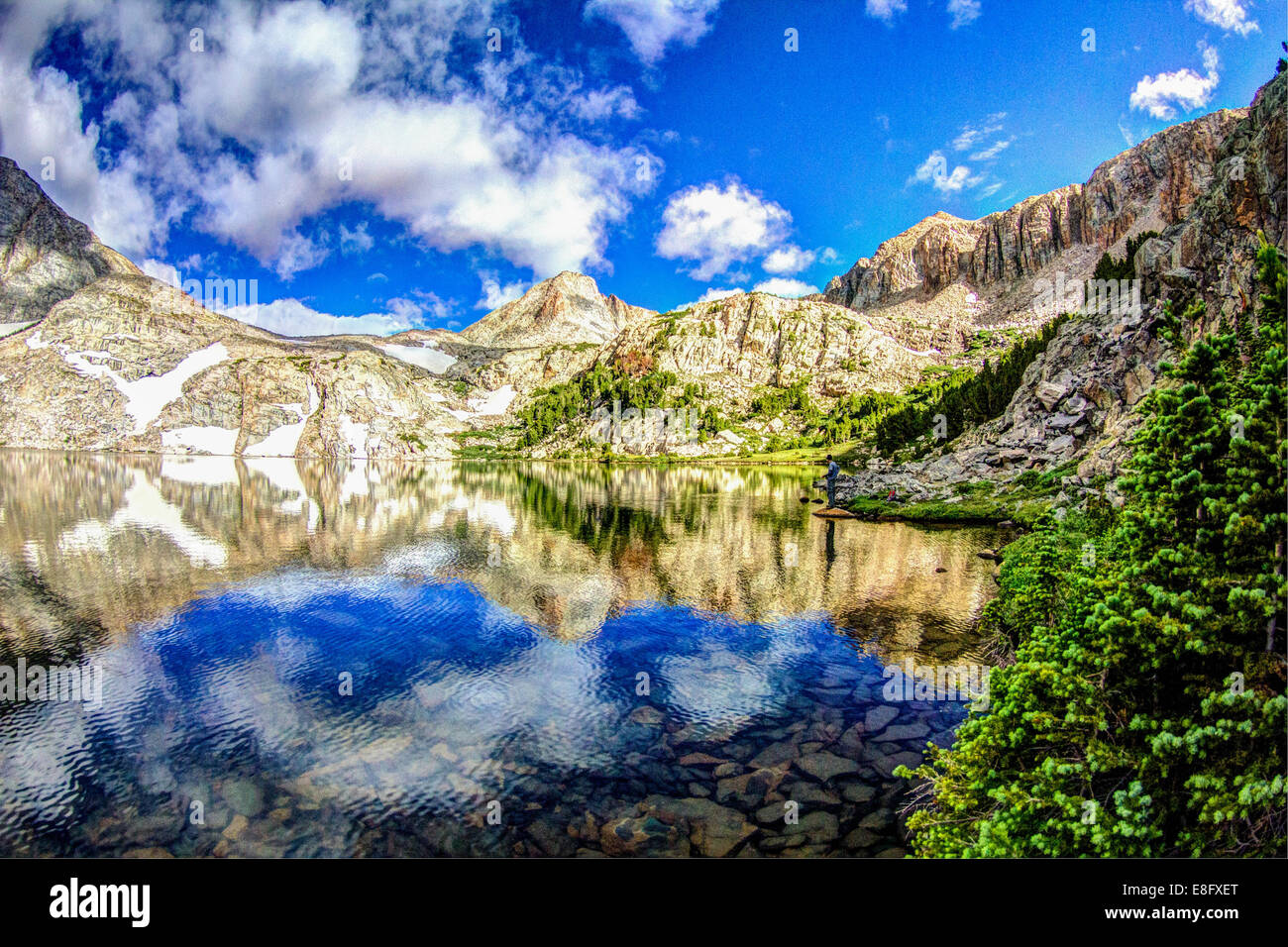 Wind river range, Utah, USA Stock Photo Alamy