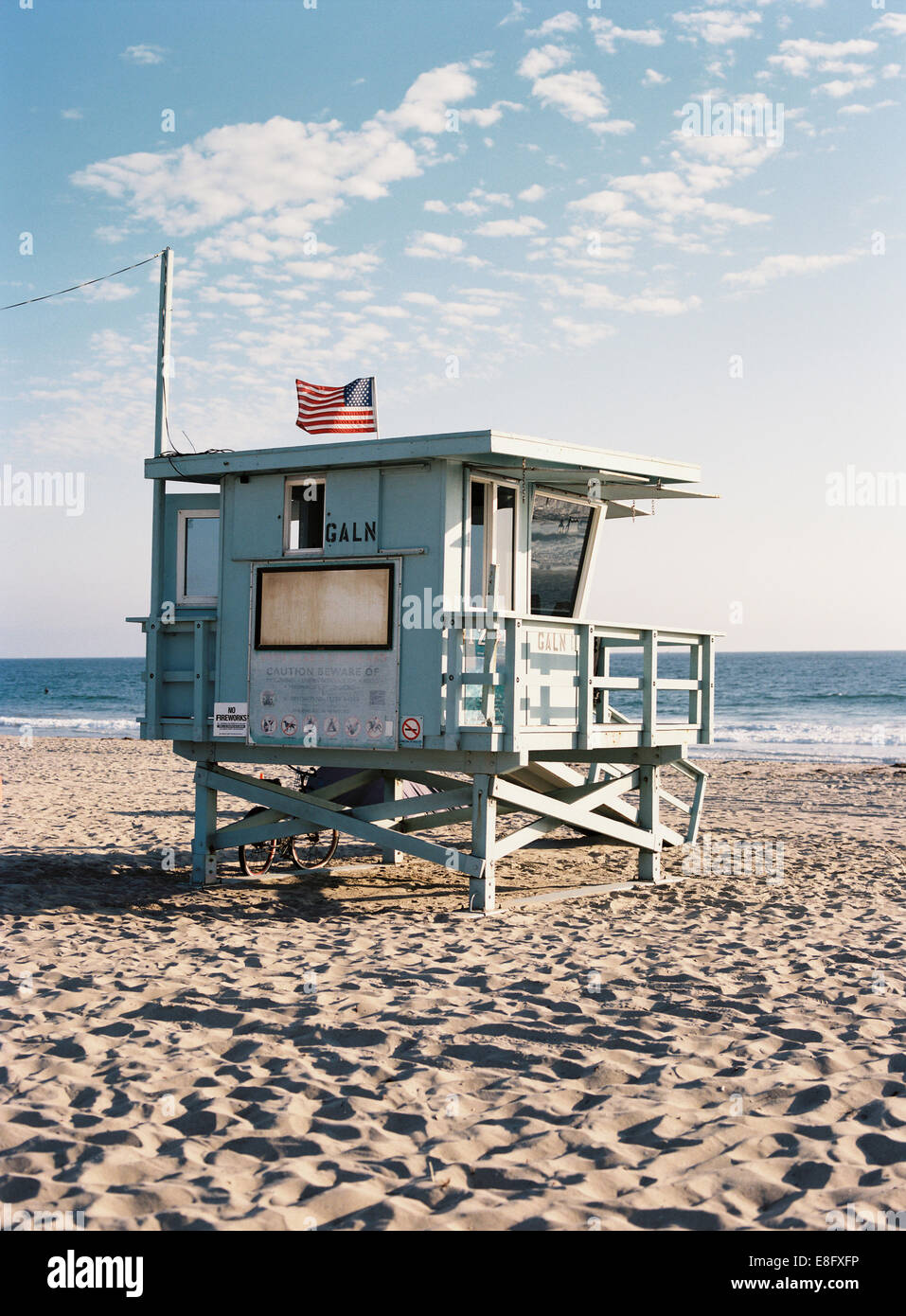 California beach hut hi-res stock photography and images - Alamy