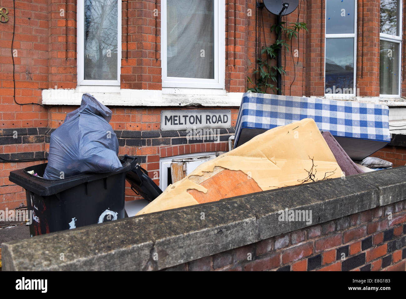 House Clearance ,Melton Road , Leicester , UK Stock Photo Alamy