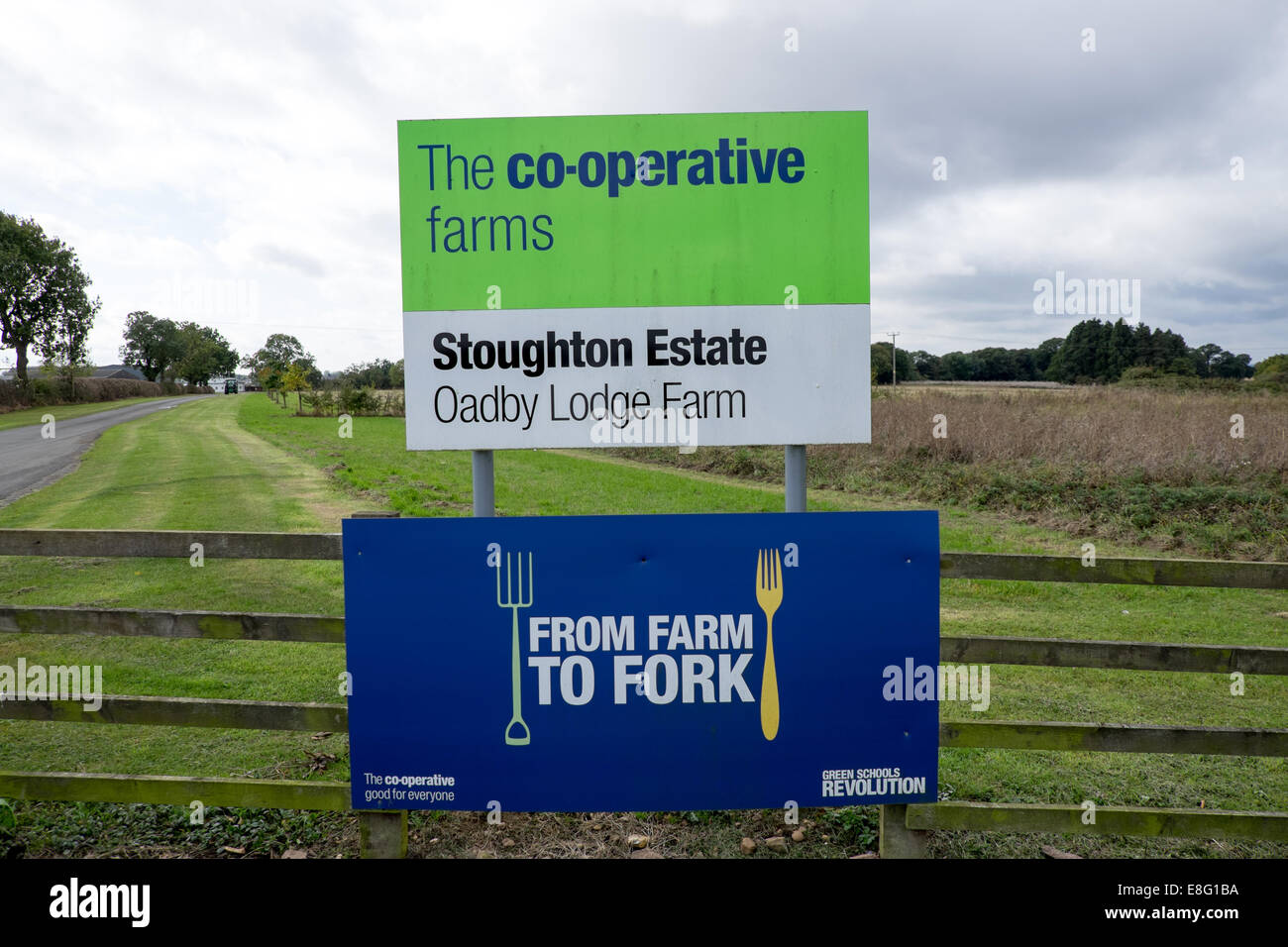The Cooperative Farms ,Stoughton Estate Leicestershire Stock Photo Alamy The Cooperative Farms ,Stoughton Estate Leicestershire Stock Photo Alamy