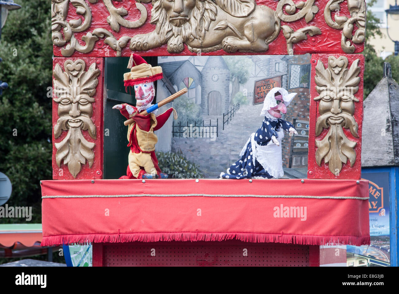 Punch and Judy Stock Photo