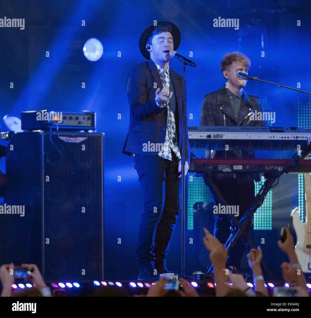 Hollywood, California, USA. 6th Oct, 2014. Jake Roche --- English rock ...