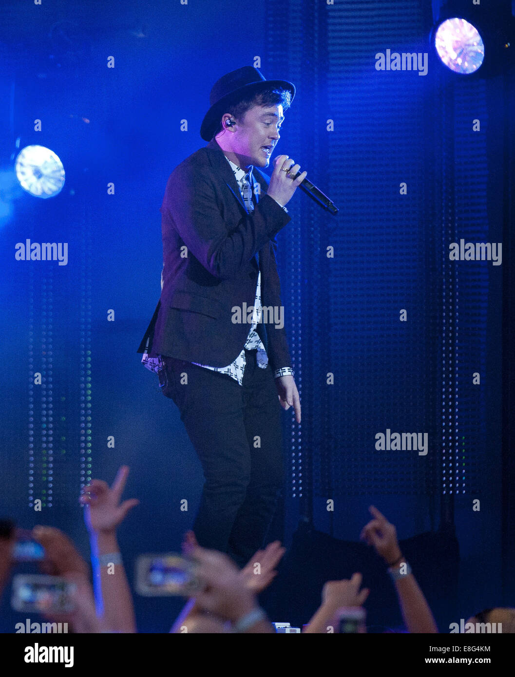 Hollywood, California, USA. 6th Oct, 2014. Jake Roche --- English rock ...