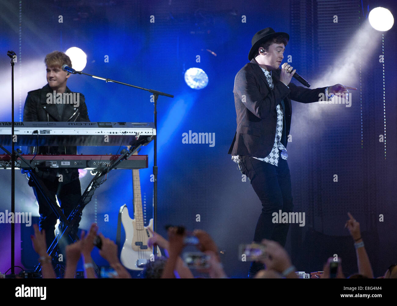 Hollywood, California, USA. 6th Oct, 2014. Jake Roche --- English rock ...