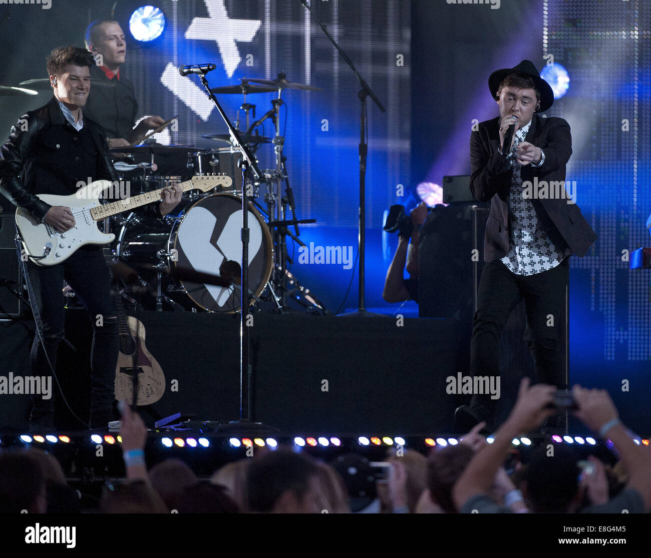 Hollywood, California, USA. 6th Oct, 2014. Jake Roche --- English rock ...