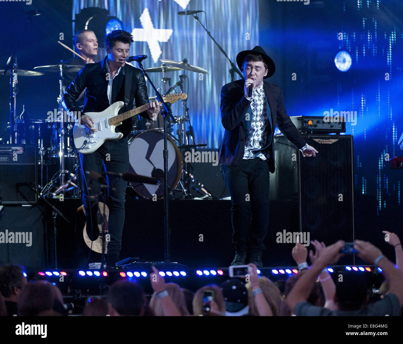 Hollywood, California, USA. 6th Oct, 2014. Jake Roche --- English rock ...