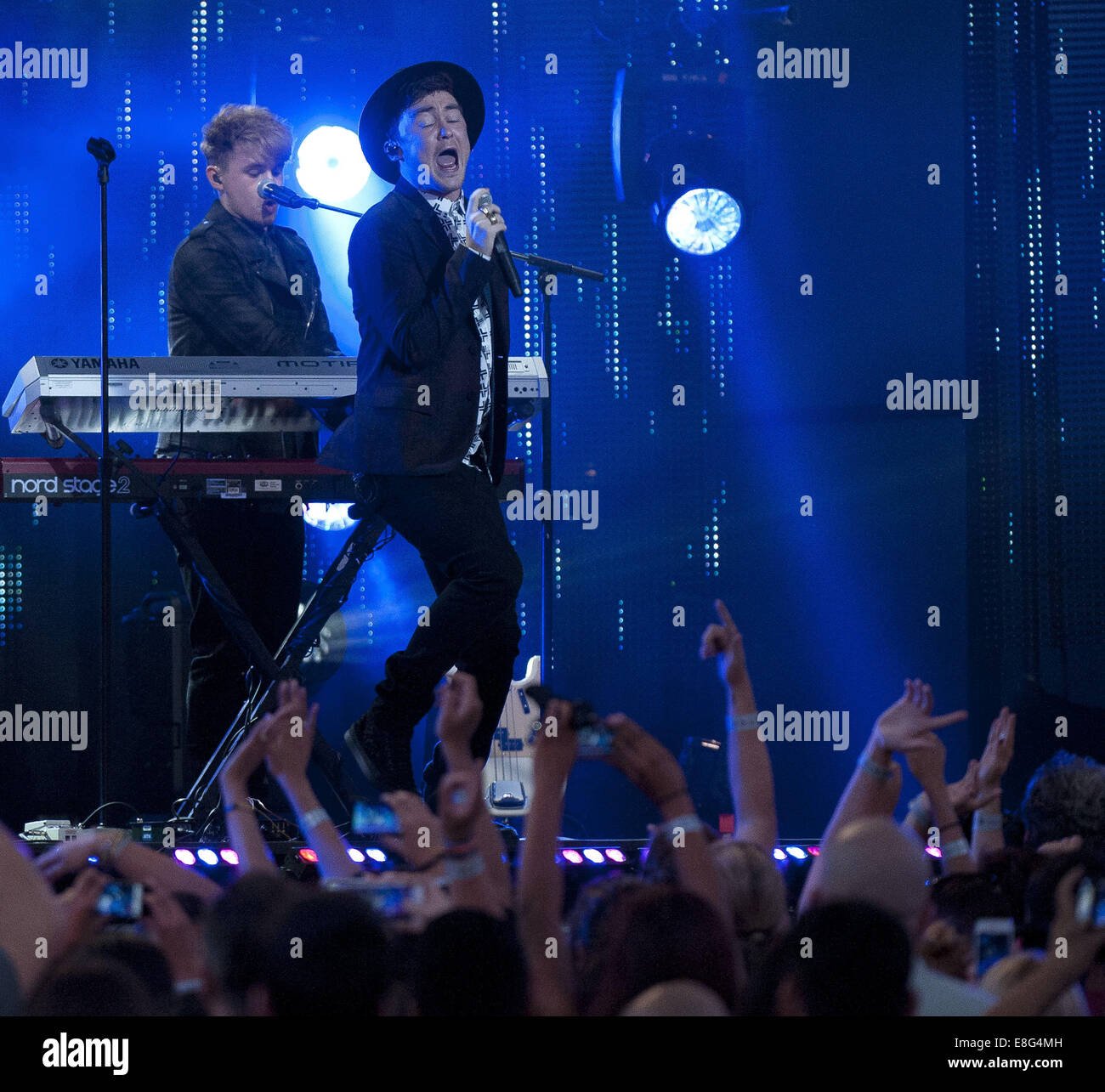 Hollywood, California, USA. 6th Oct, 2014. Jake Roche --- English rock ...