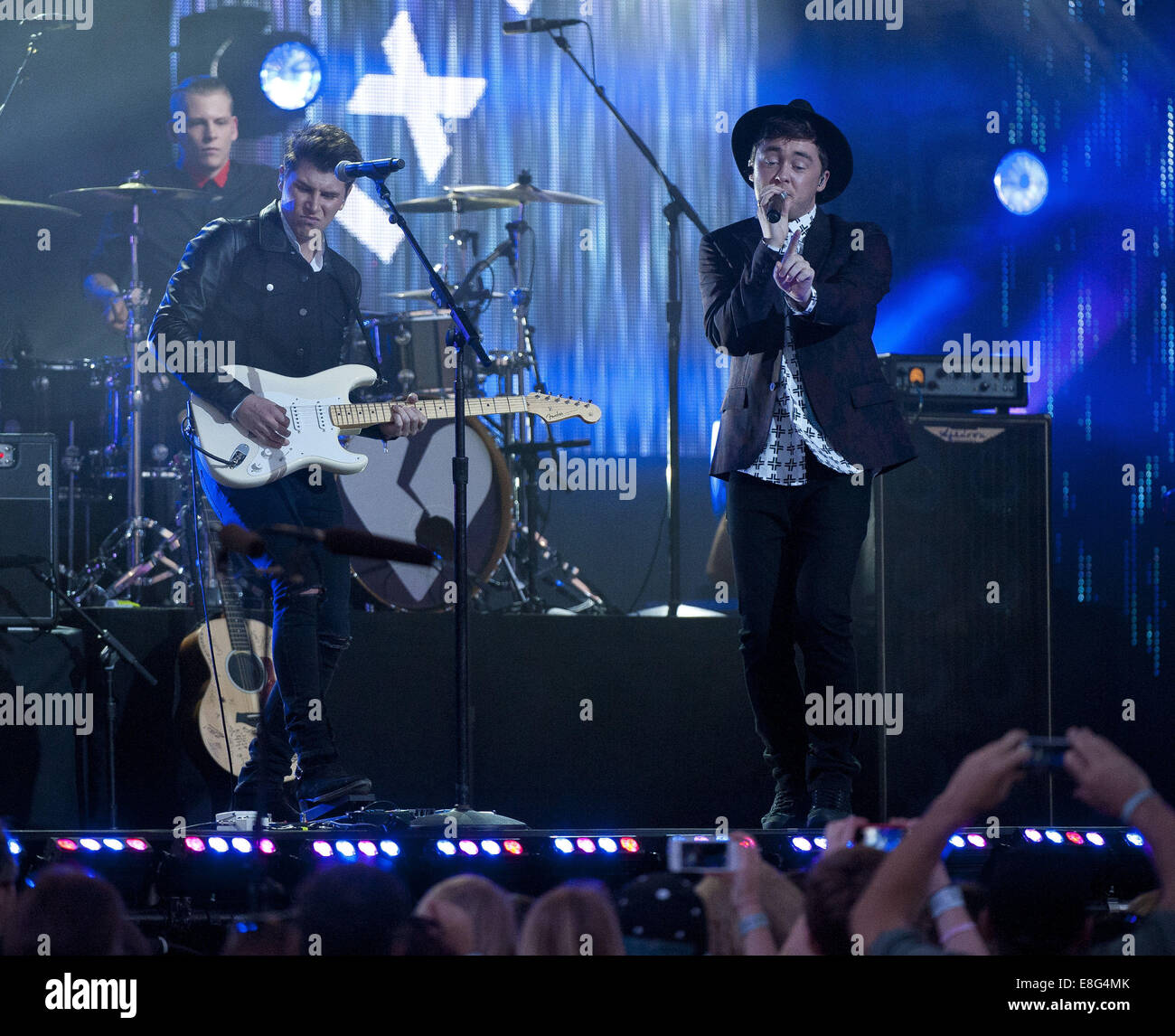 Hollywood, California, USA. 6th Oct, 2014. Jake Roche --- English rock ...