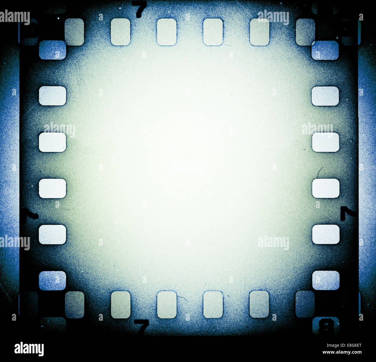 Grunge scratched film strip background Stock Photo Alamy