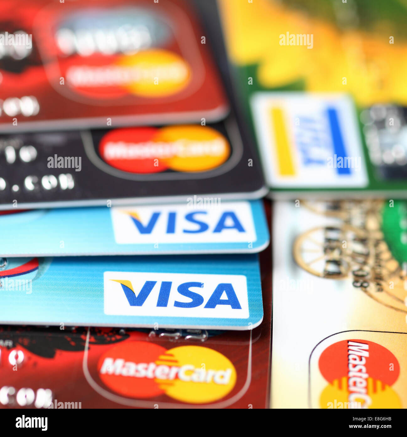 Russian credit card hi-res stock photography and images - Alamy