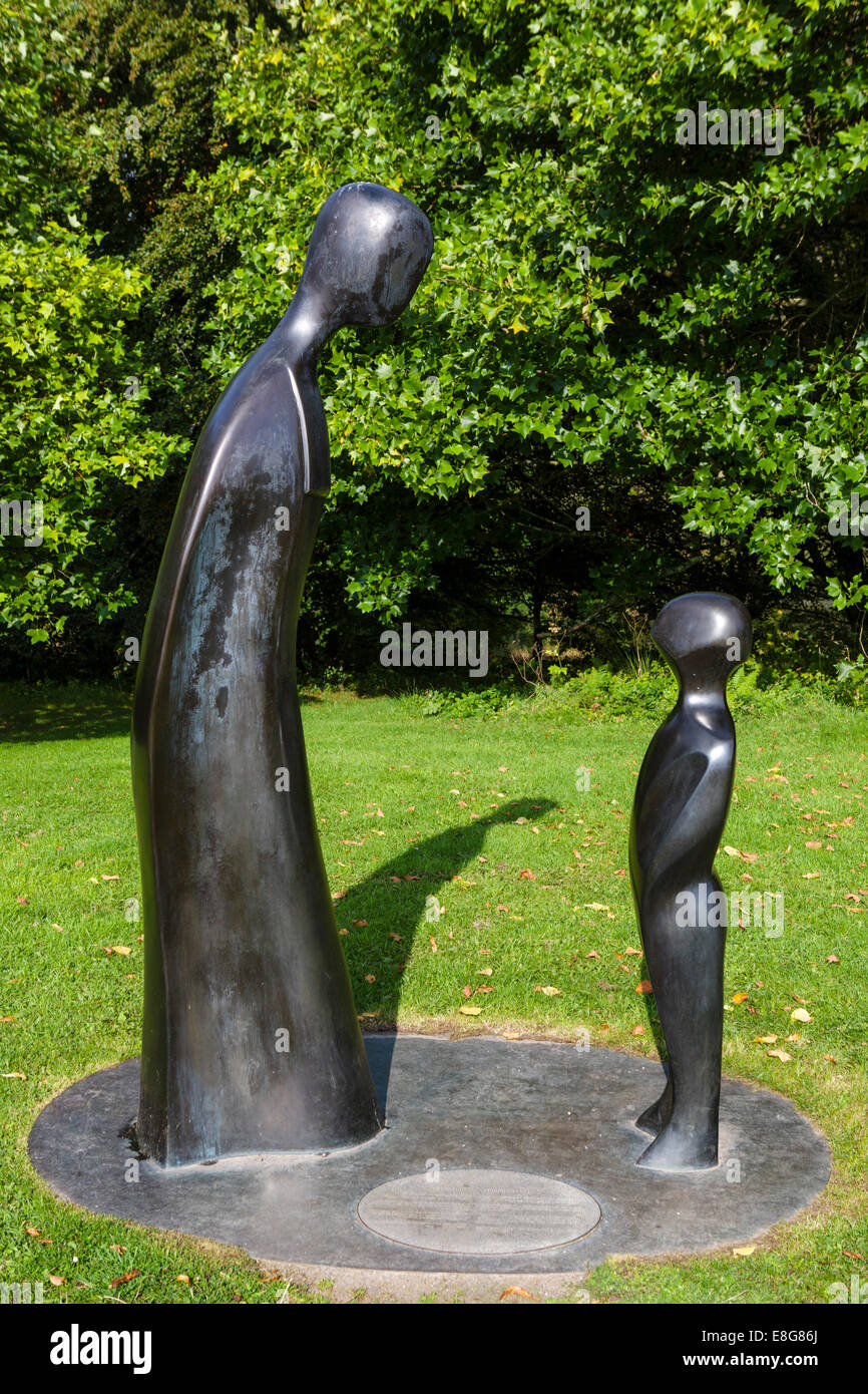 Sculpture in the grounds of the National Museum of Ireland Country Life, Turlough, Castlebar