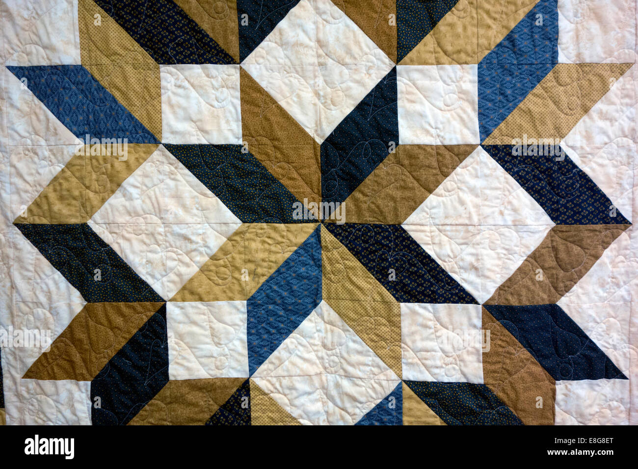 Star quilt pattern hi-res stock photography and images - Alamy