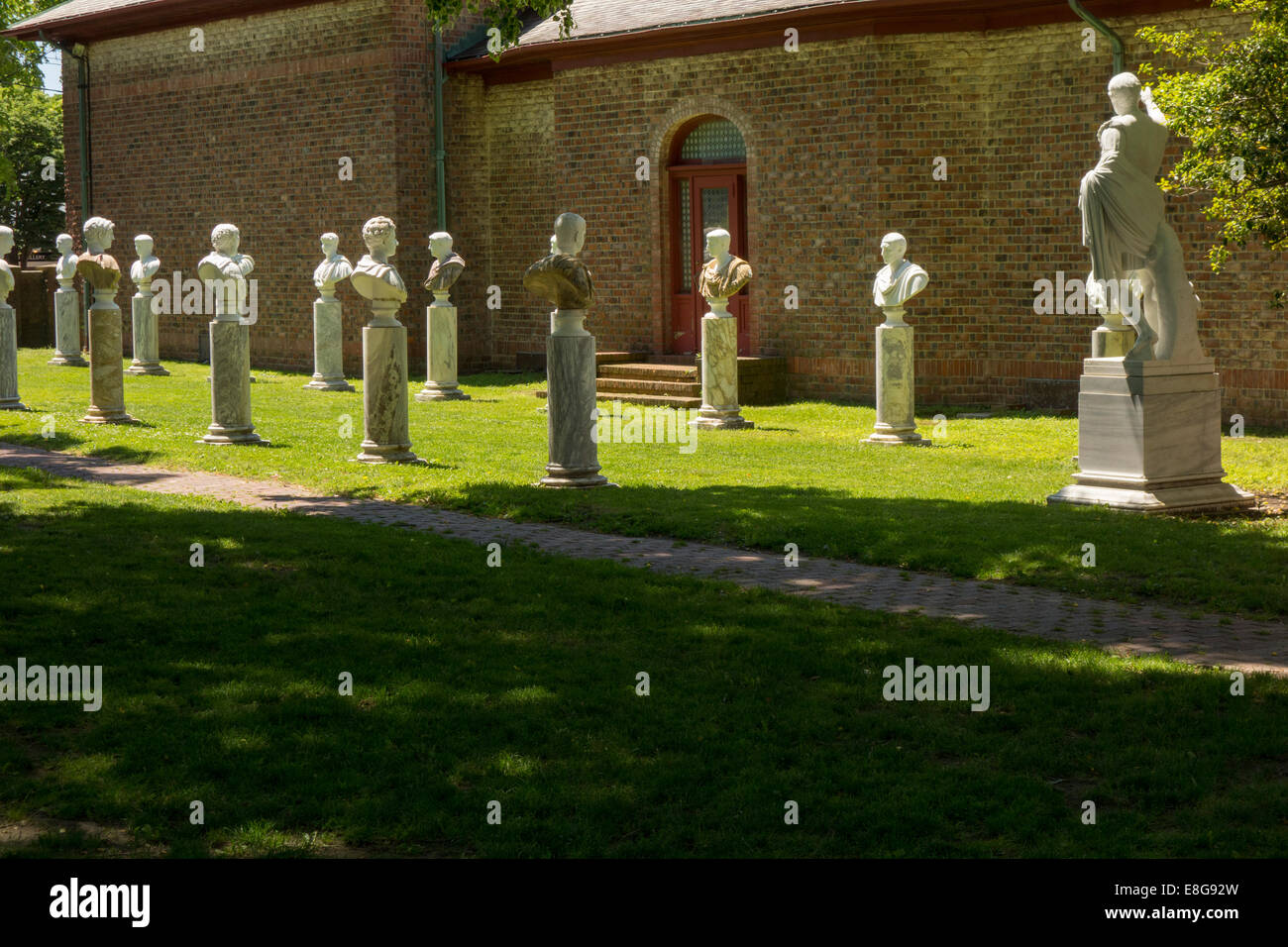 Southampton center building former Parrish art museum in New York Stock