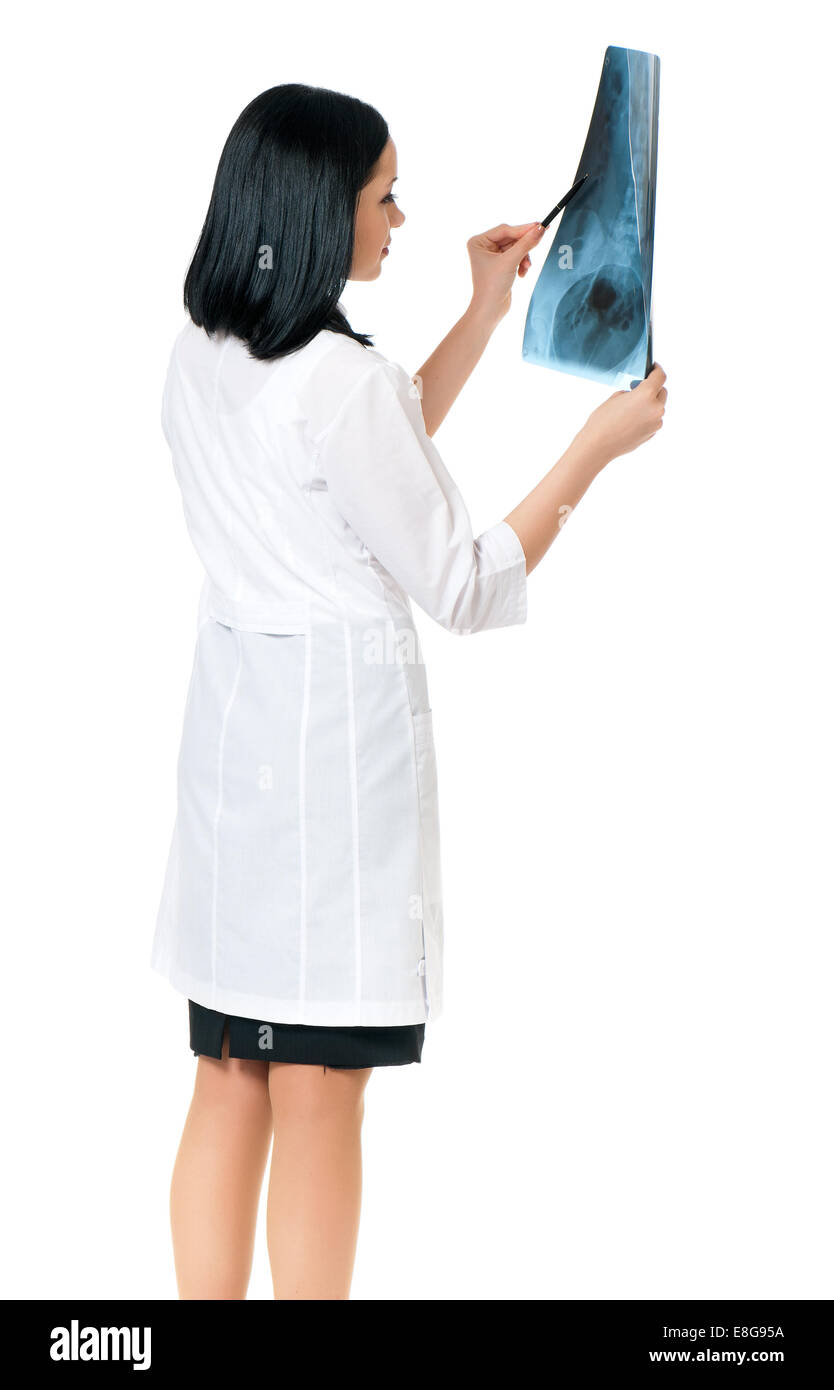 Doctor and nurse and x ray Cut Out Stock Images & Pictures - Alamy