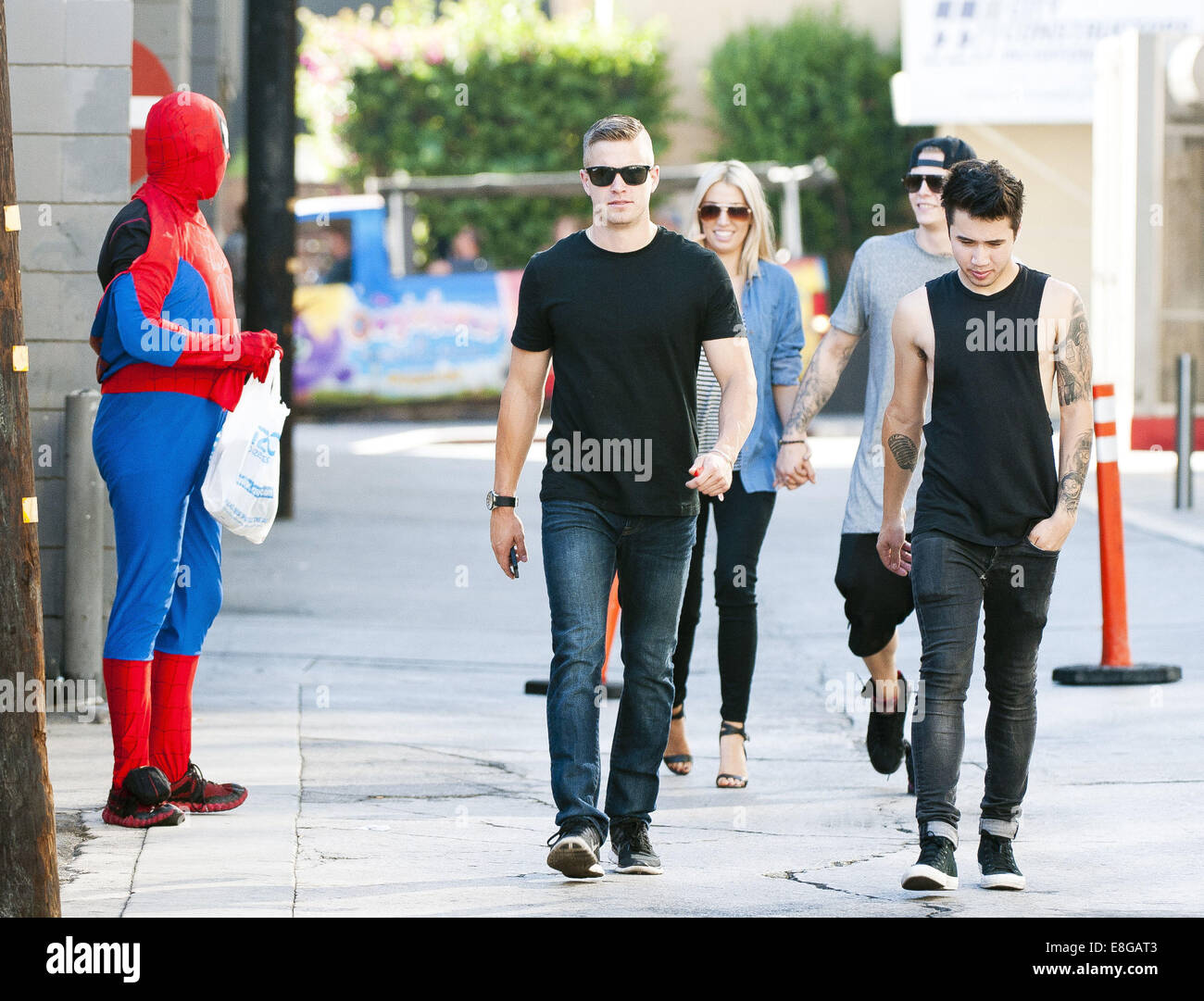 Hollywood, California, USA. 6th Oct, 2014. The UK Boy Band Rixton ...