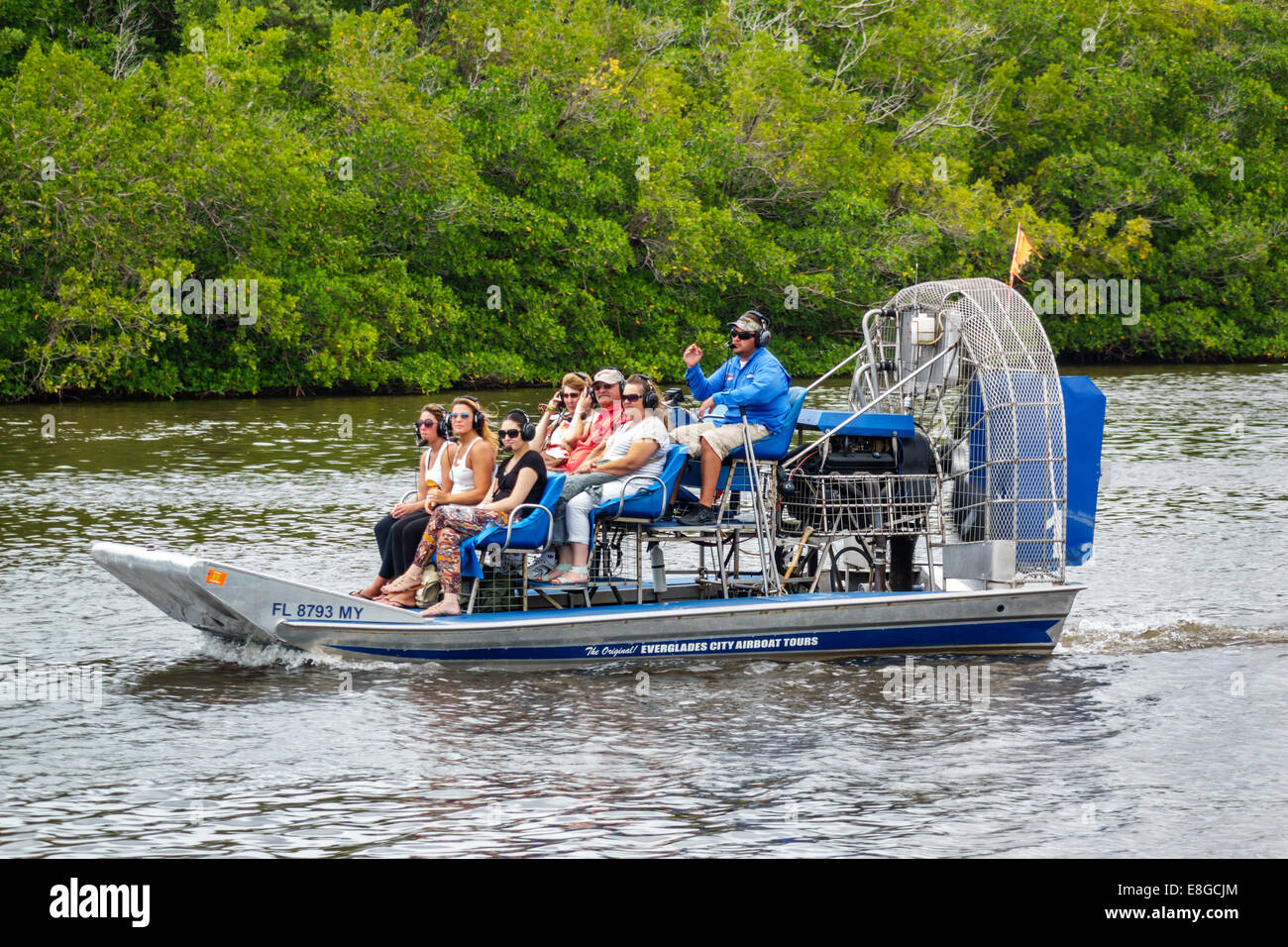 Airboat Everglades High Resolution Stock Photography And Images Alamy