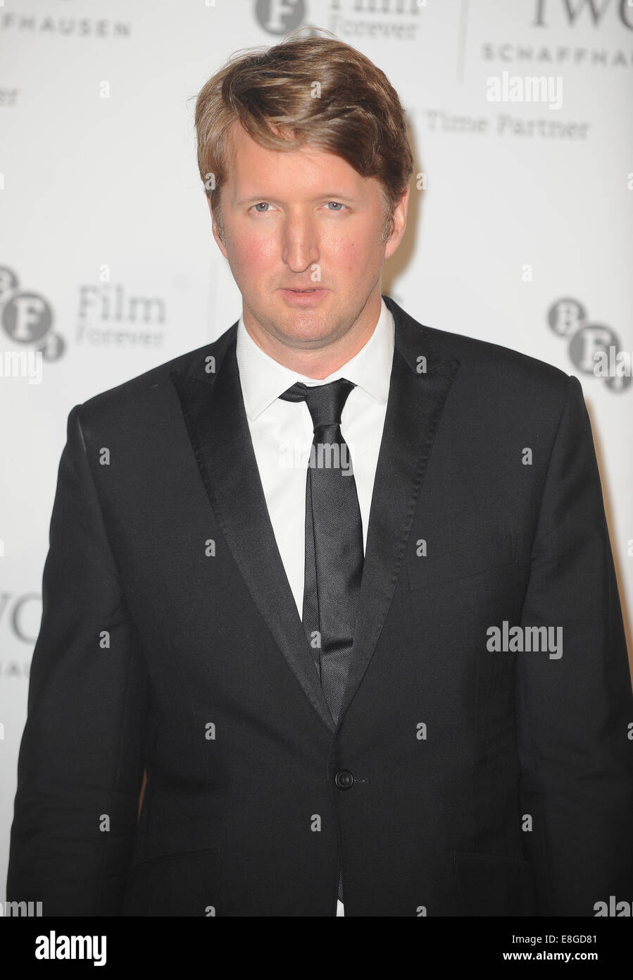 Tom hooper the bfi london film festival hi-res stock photography and ...