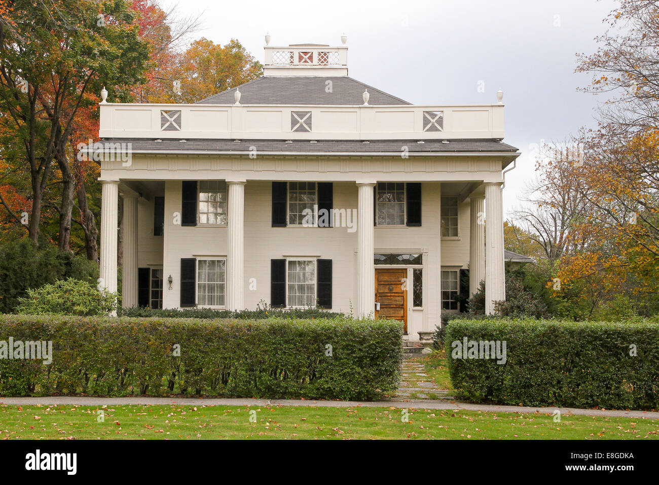 A stately old home in Litchfield, Connecticut, USA Stock Photo Alamy
