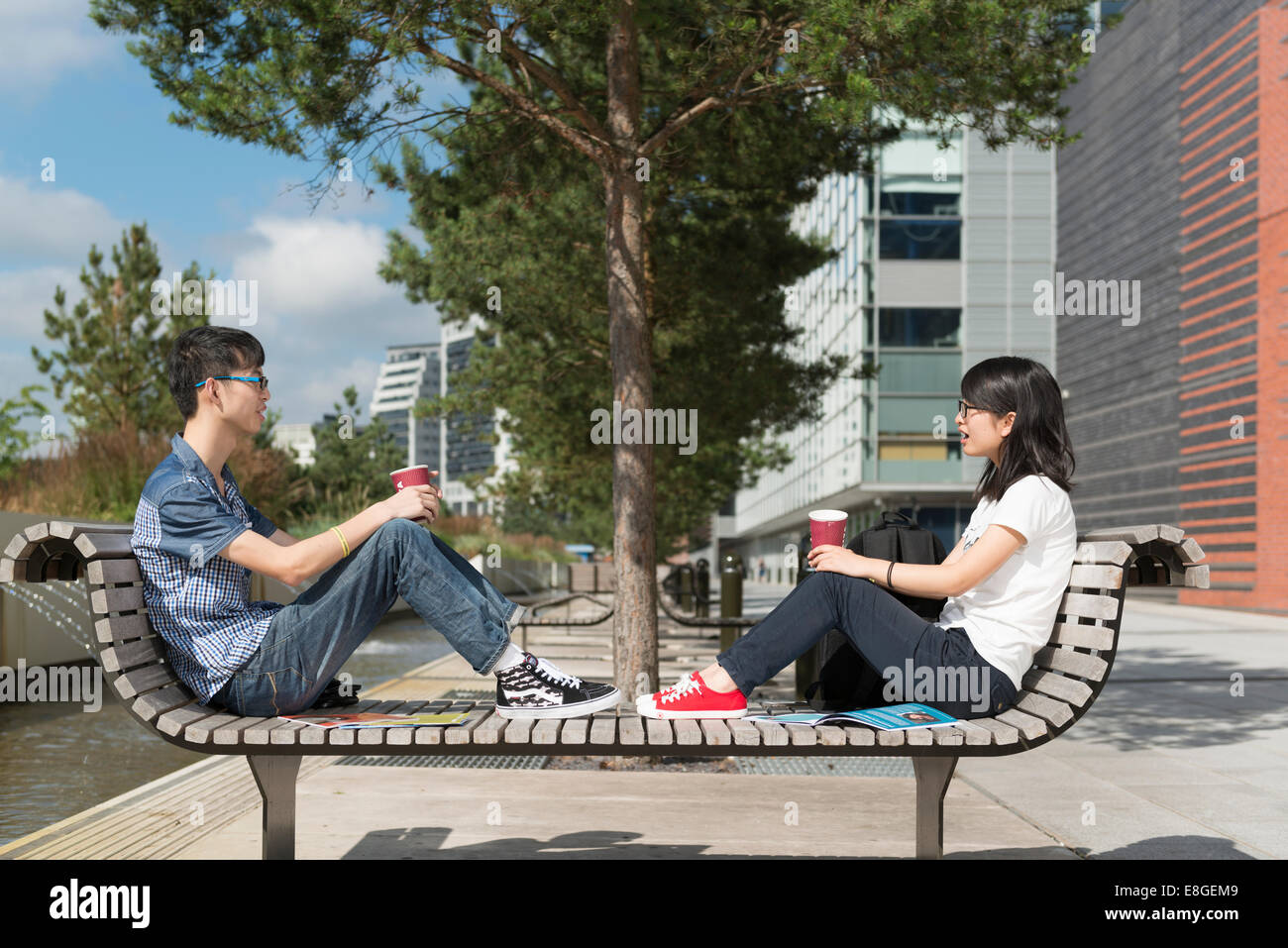International Chinese University students Stock Photo - Alamy