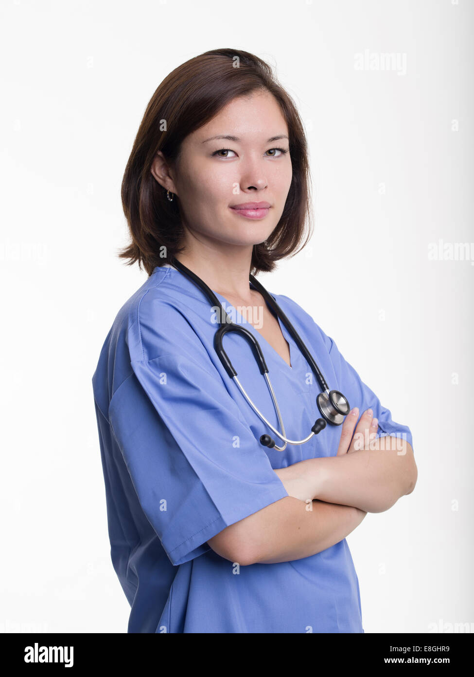 Young doctor / nurse / medical student Stock Photo