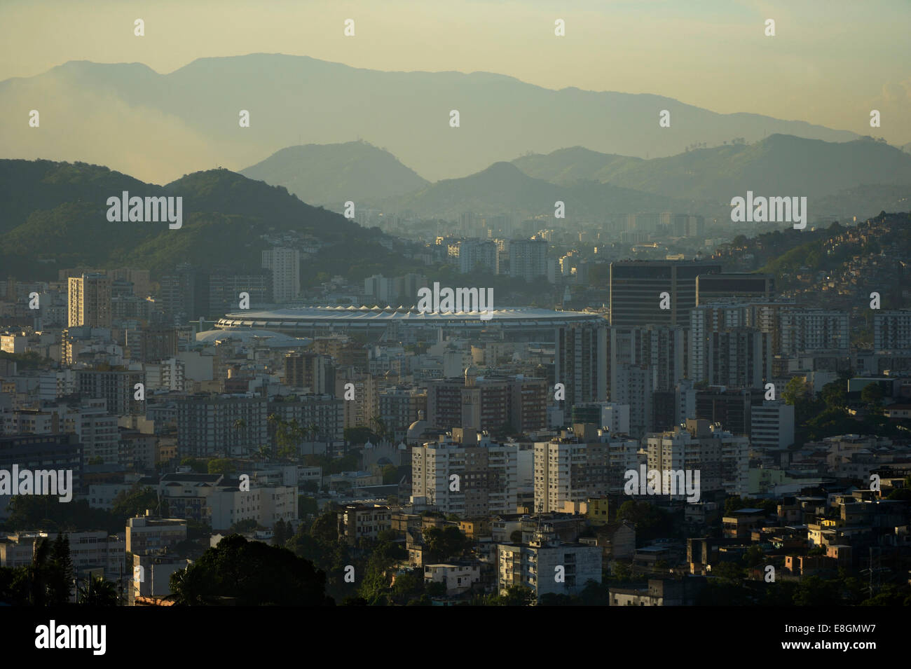 Maracanã Stadium, football stadium, venue of the 2014 FIFA World Cup, Rio de Janeiro, Brazil Stock Photo